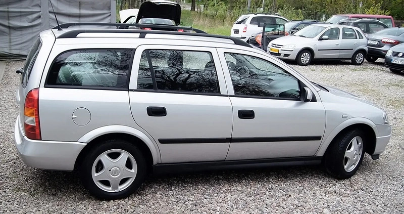 Opel Astra cena 6500 przebieg: 216000, rok produkcji 1999 z Szczecin małe 781